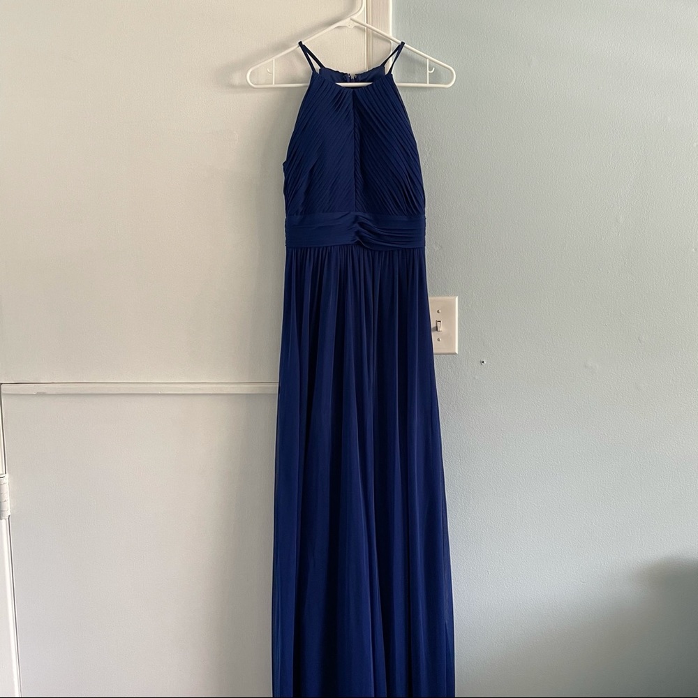 Blue formal dress